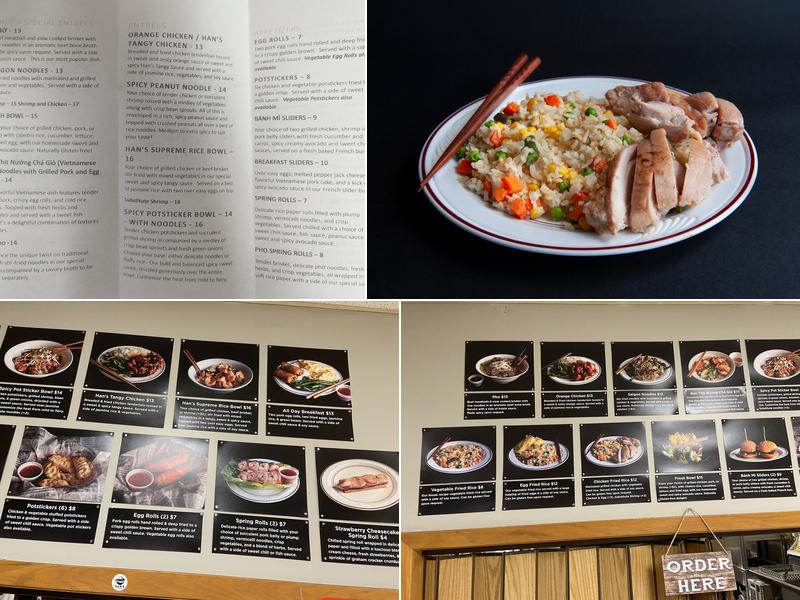 Han's Kitchen Menu