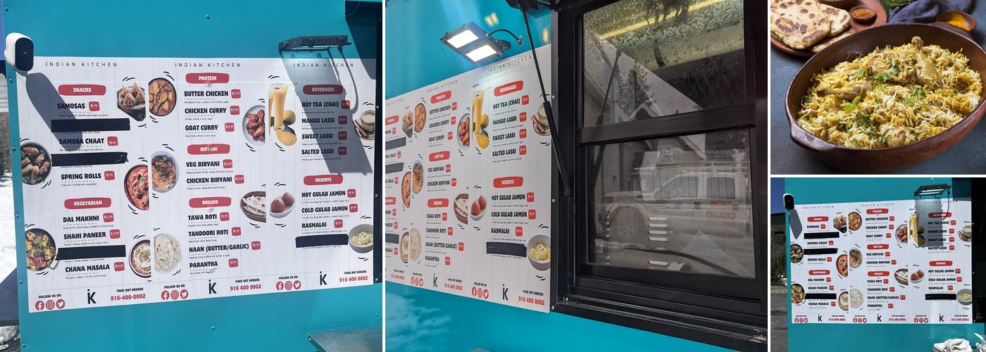 INDIAN KITCHEN 80 Menu