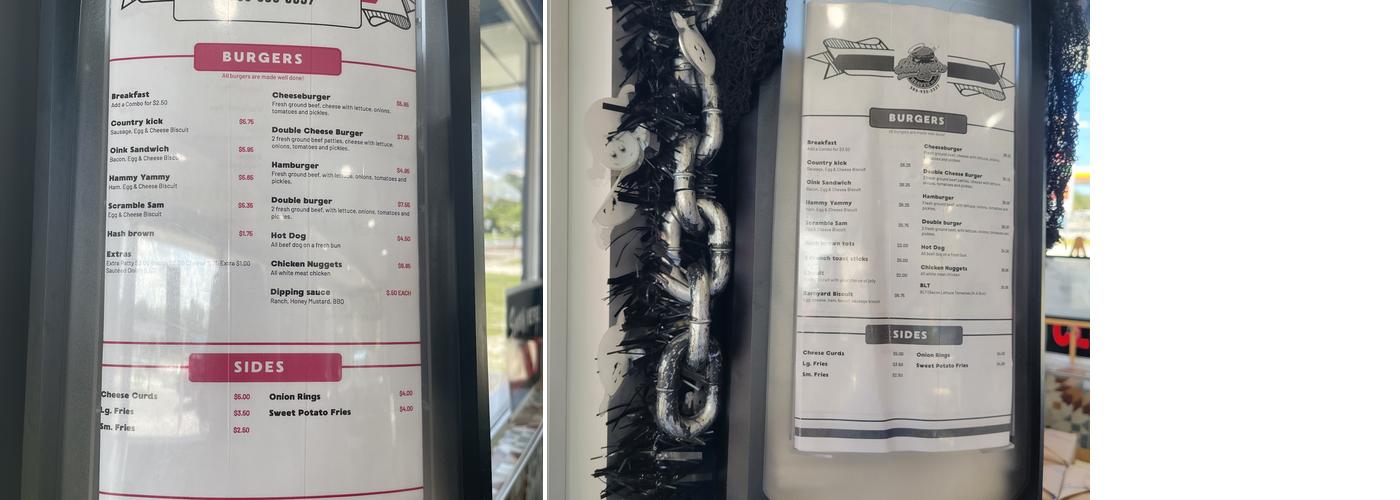 Burger Heaven on 27 Menu