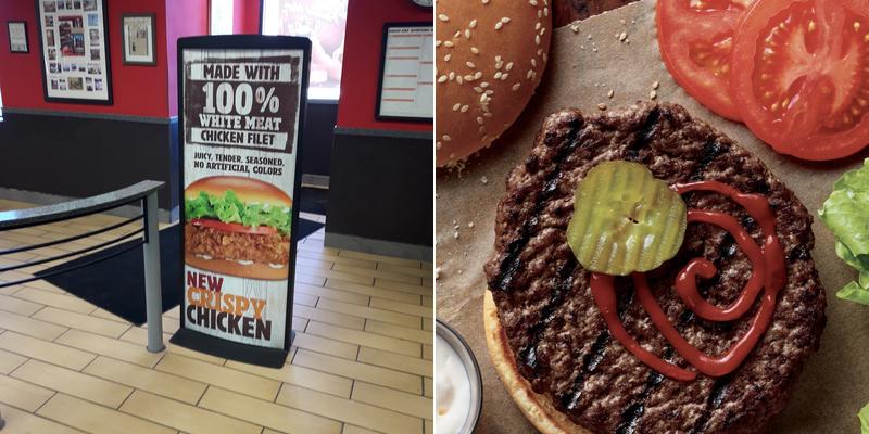 Burger King Menu