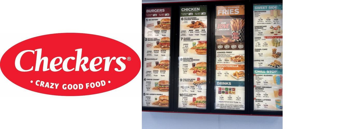Checkers Menu