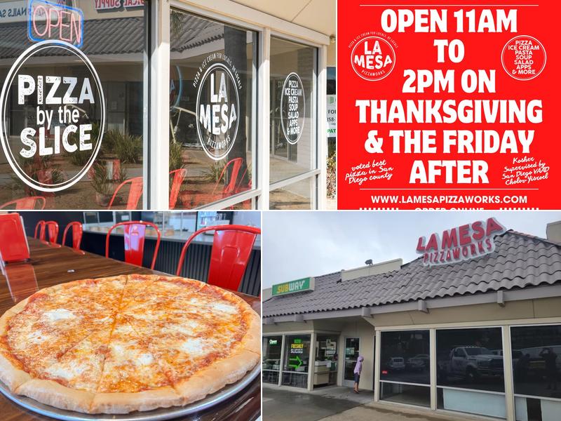 La Mesa Pizzaworks 7406 University Ave, La Mesa