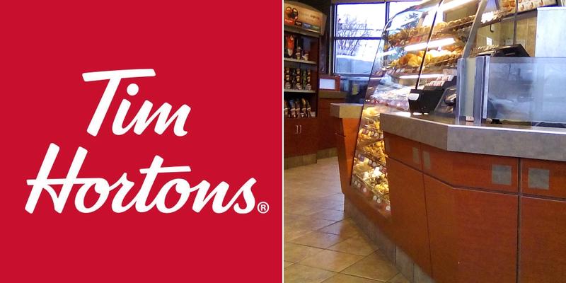 Tim Hortons Menu
