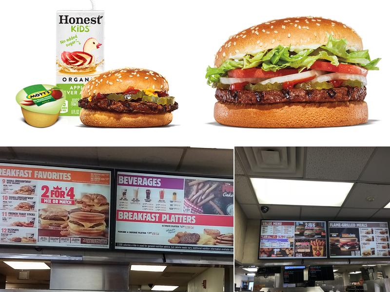 Burger King Menu
