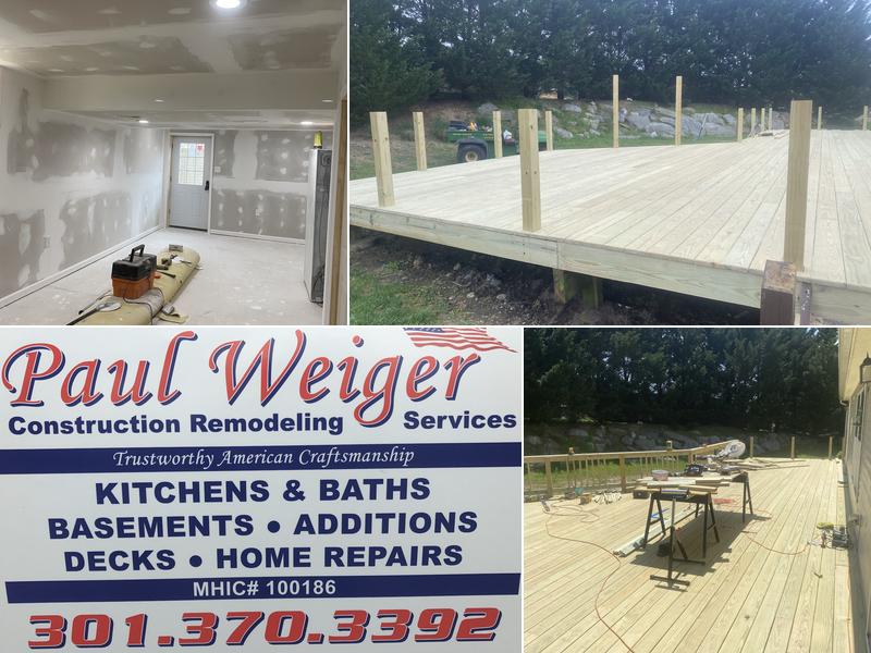Paul Weiger Construction Remodeling Services