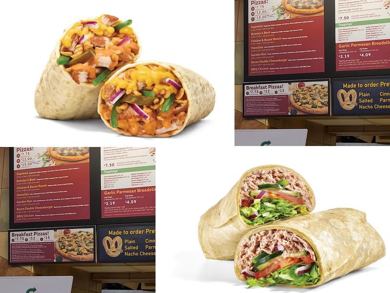 Subway Menu