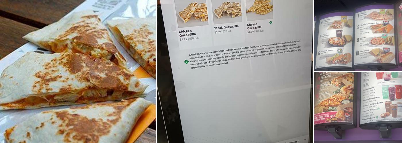 Taco Bell Menu