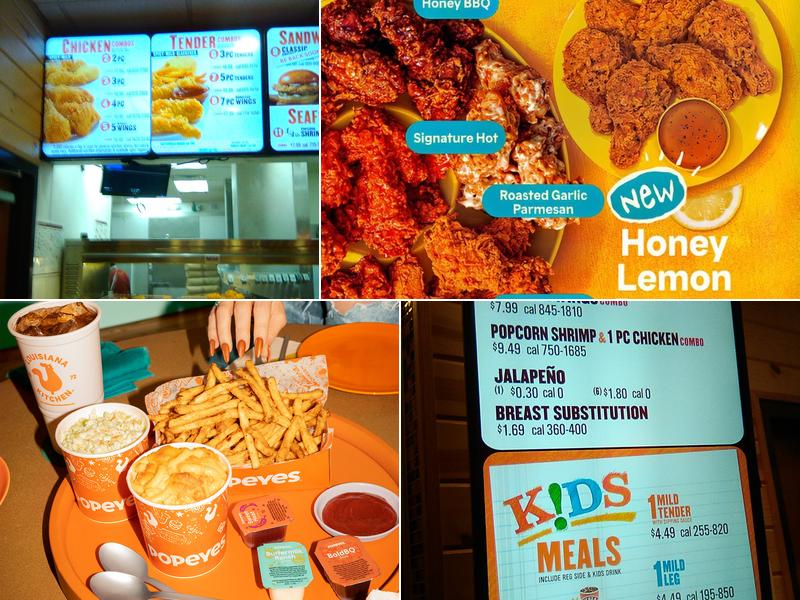 Popeyes Louisiana Kitchen Menu