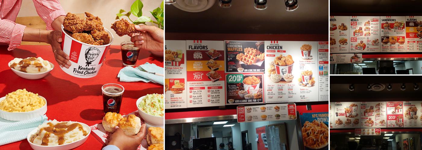 KFC Menu