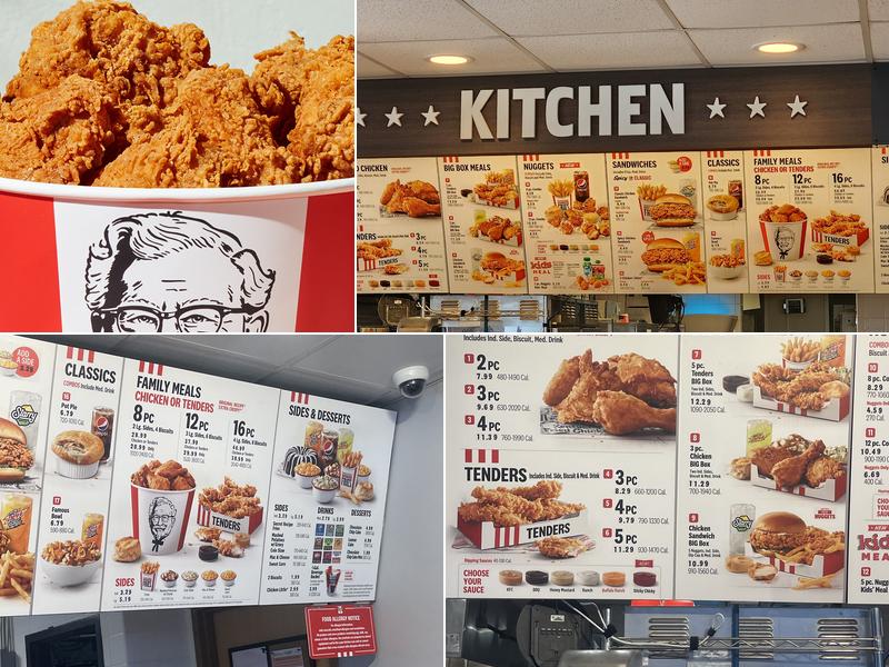 KFC Menu