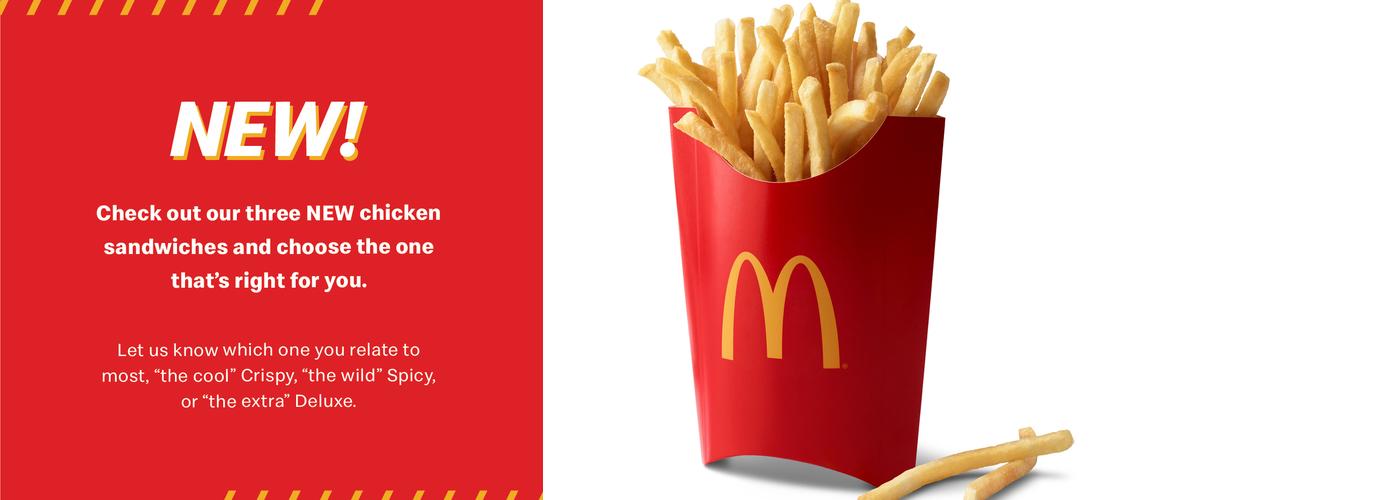 McDonald's Menu