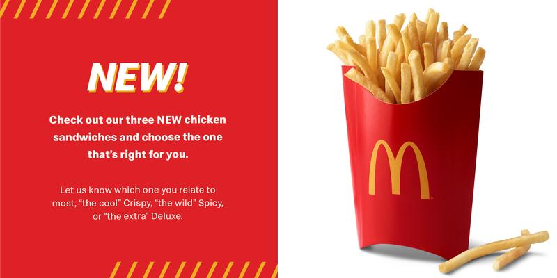 McDonald's Menu