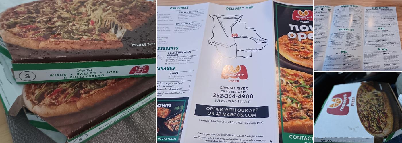 Marco's Pizza Menu