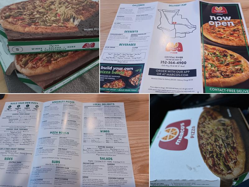 Marco's Pizza Menu