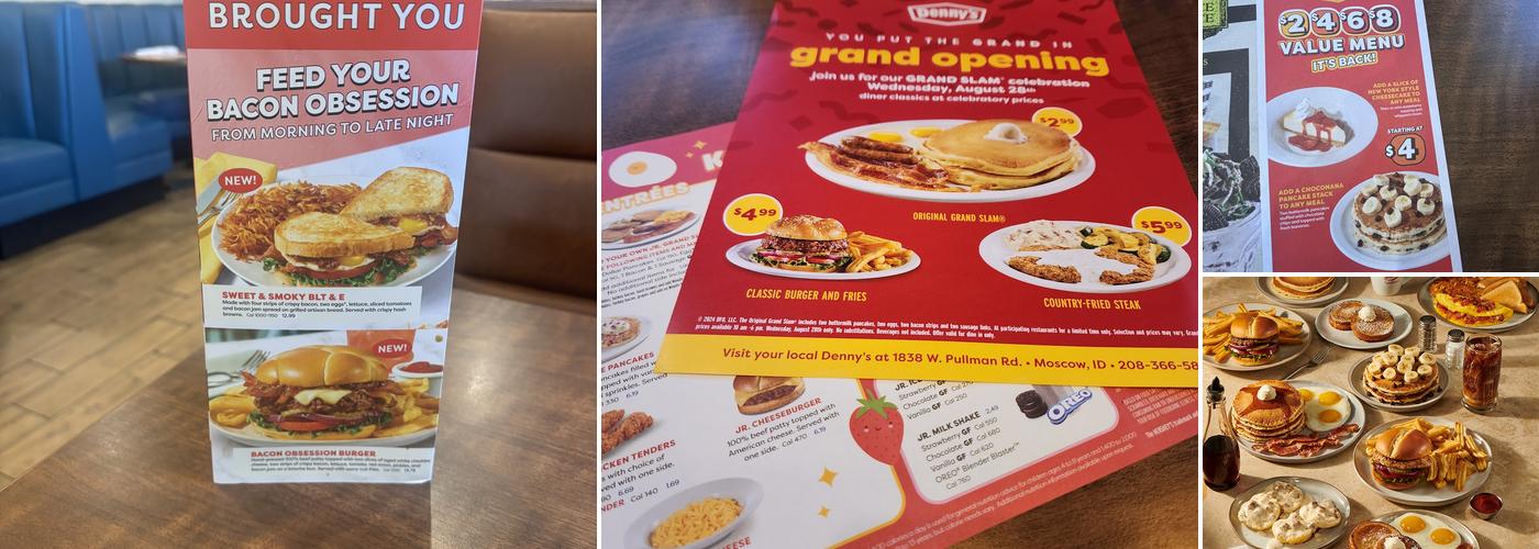 Denny's Menu