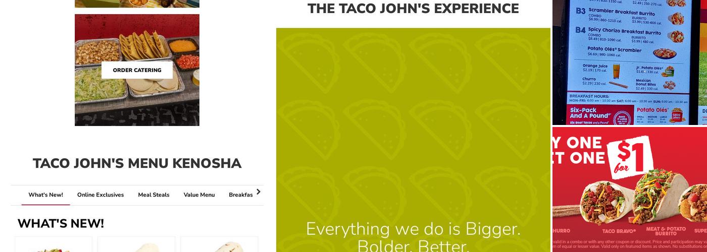 Taco John’s Menu