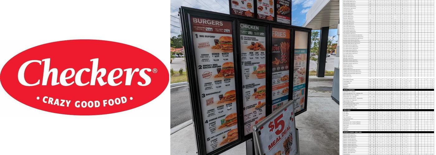 Checkers Menu