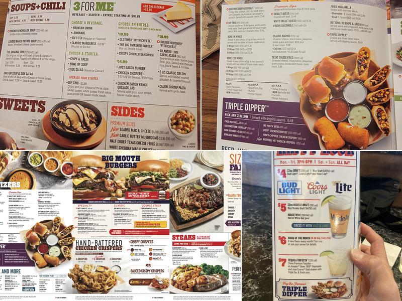 Chili's Grill & Bar Menu