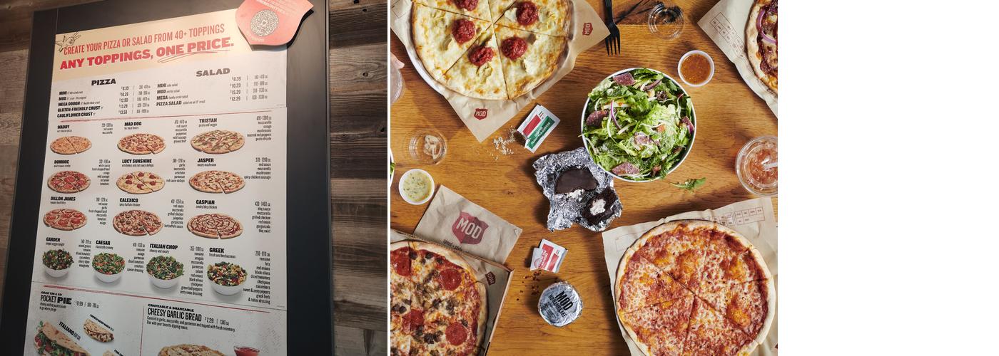 MOD Pizza Menu