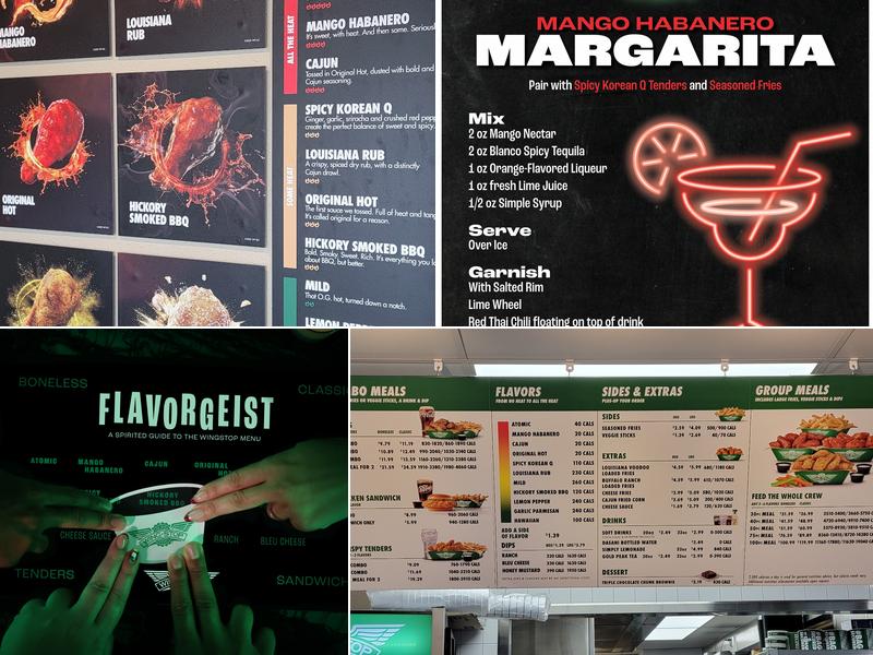 Wingstop Menu