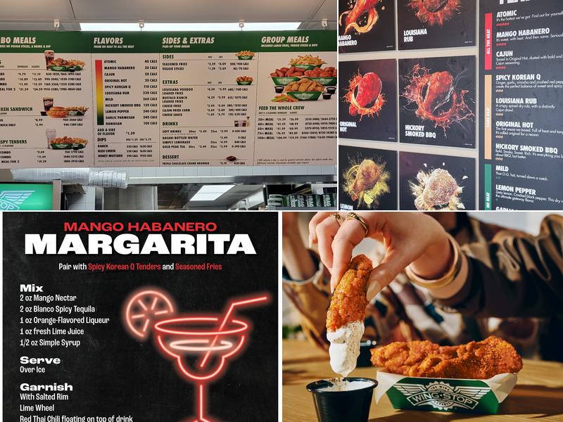 Wingstop Menu