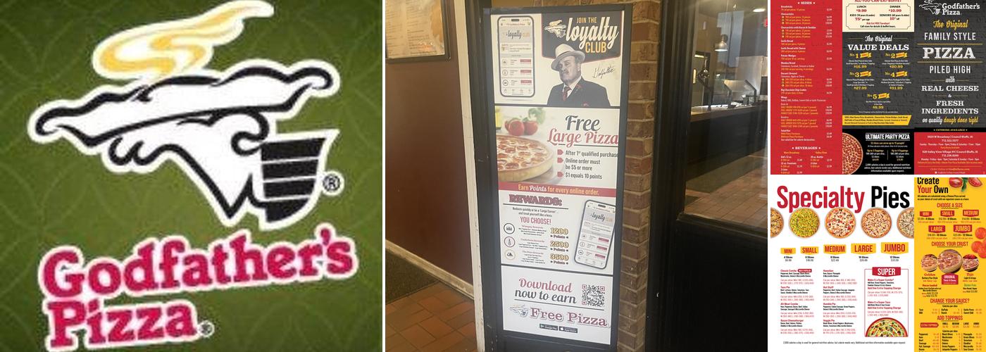 Godfather's Pizza Menu