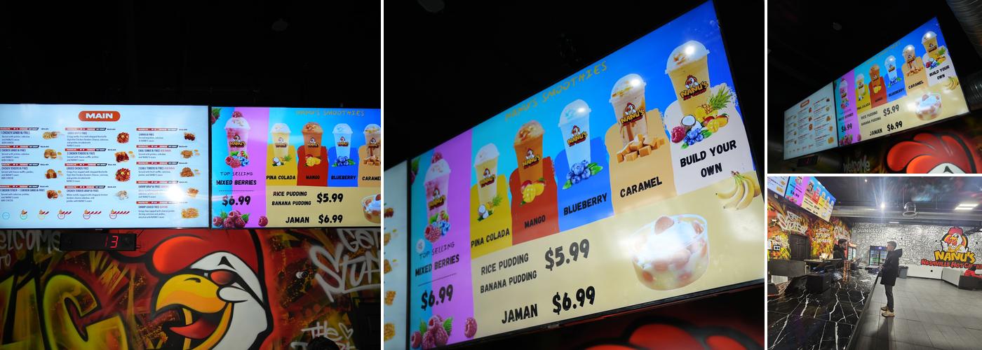 Nanu's Hot Chicken Menu