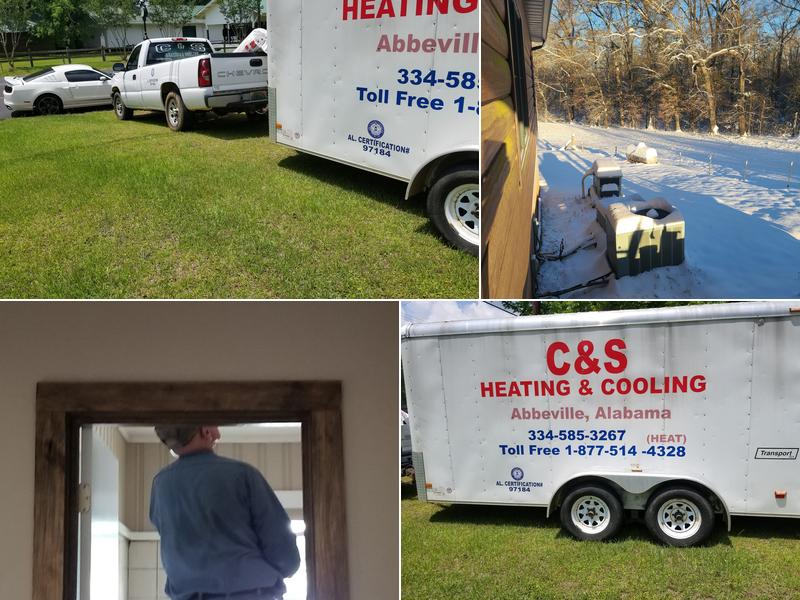 C & S Heating & Cooling Inc. AL#97184