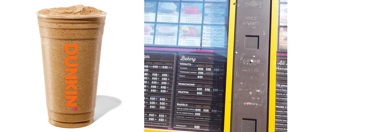 Dunkin' Menu