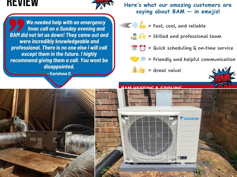 BAM Heating & Air Conditioning LLC