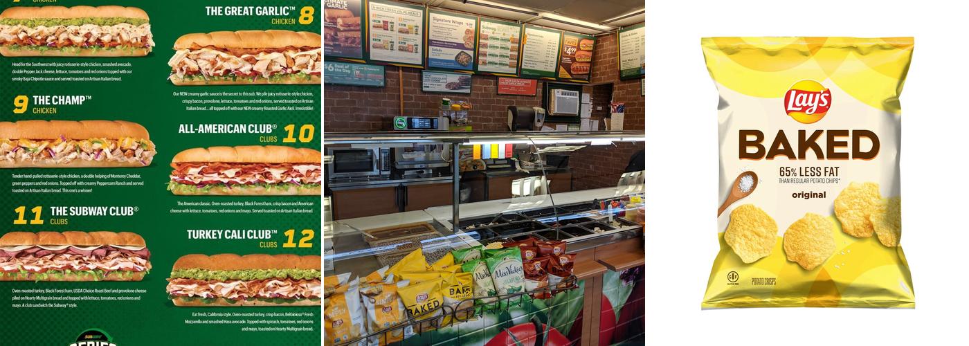 Subway Menu