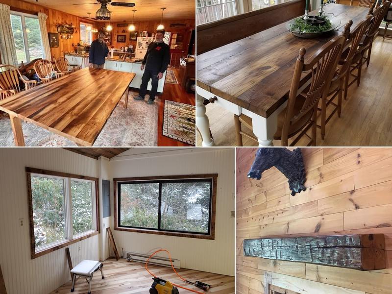 From barns to boards reclaimed wood