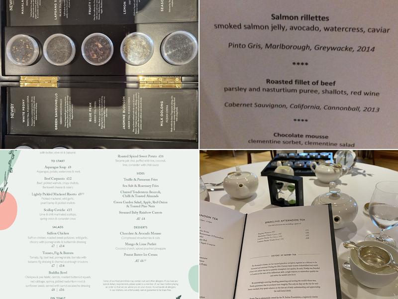 The Bath Priory Menu