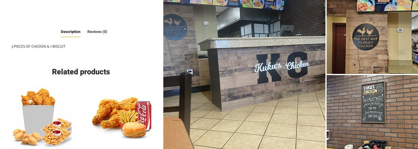 Kuku’s Chicken Menu