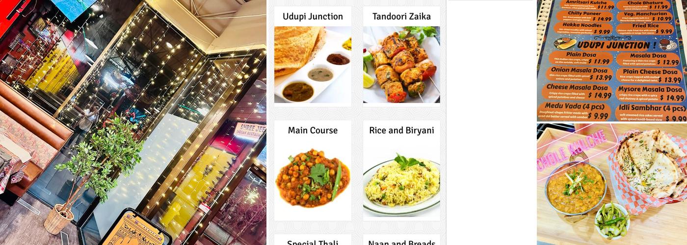 Shree Jee Indian Restaurant Menu