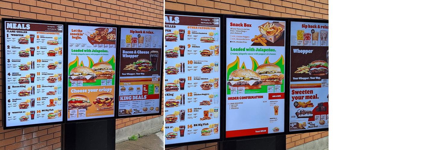 Burger King Menu