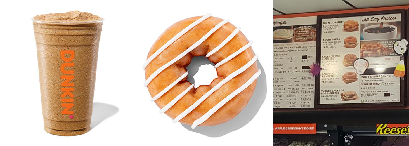 Dunkin' Menu