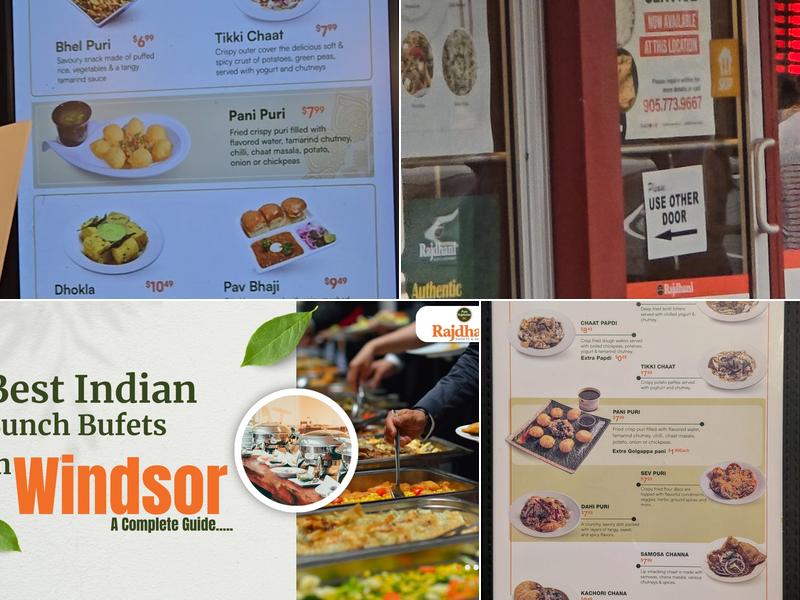 Rajdhani Sweets & Restaurant Menu