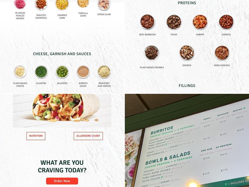 Mucho Burrito Fresh Mexican Grill Menu