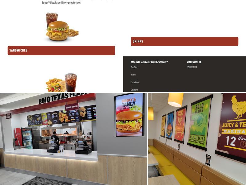 Church's Texas Chicken Menu