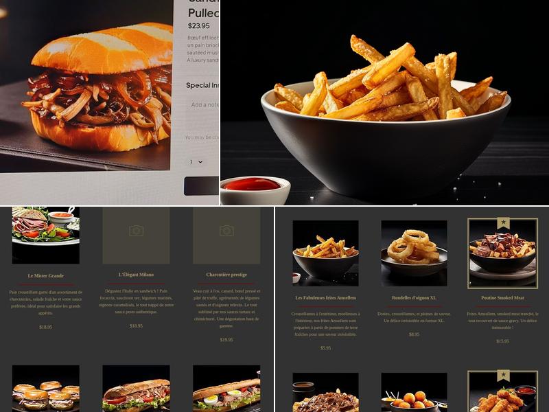 Amsellem Express Menu