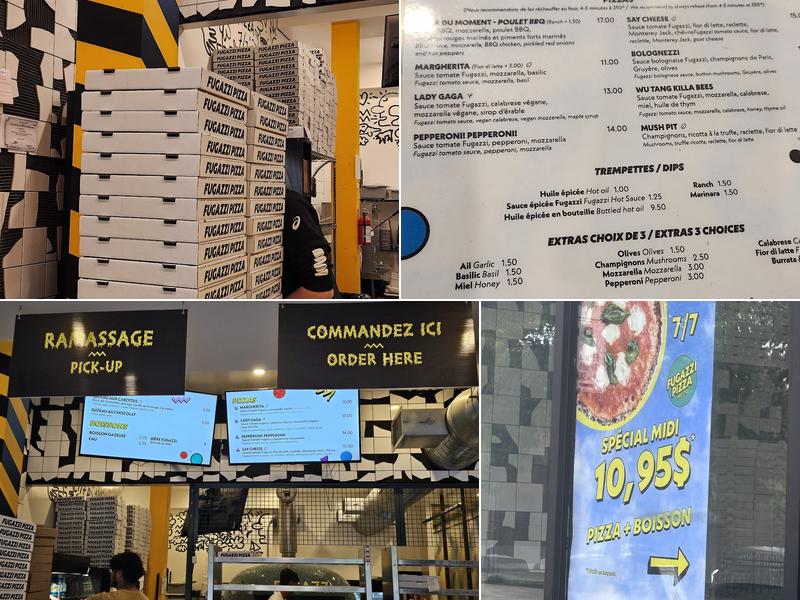 Fugazzi Pizza Presto (Saint-Henri) Menu