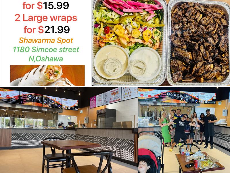 Shawarma Spot 1180 Simcoe St N, Oshawa