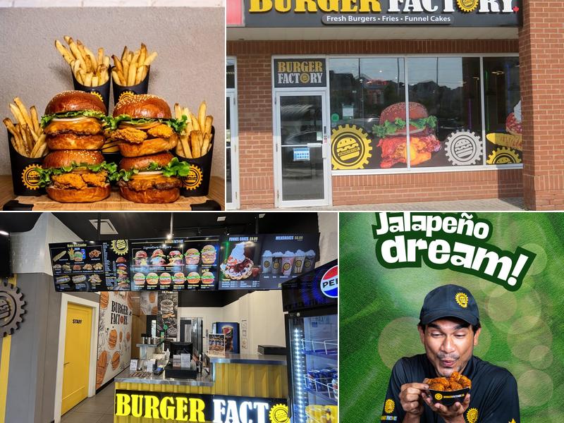 Burger Factory 1480 Major Mackenzie Dr E, Richmond Hill