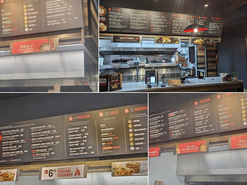 Noodlebox Menu