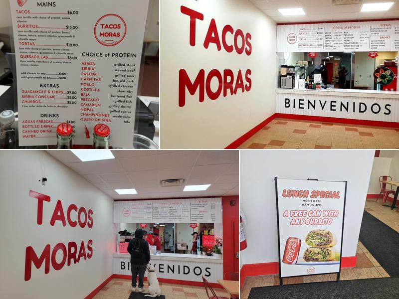 Tacos Moras Menu