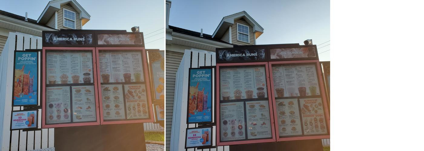 Dunkin' Menu