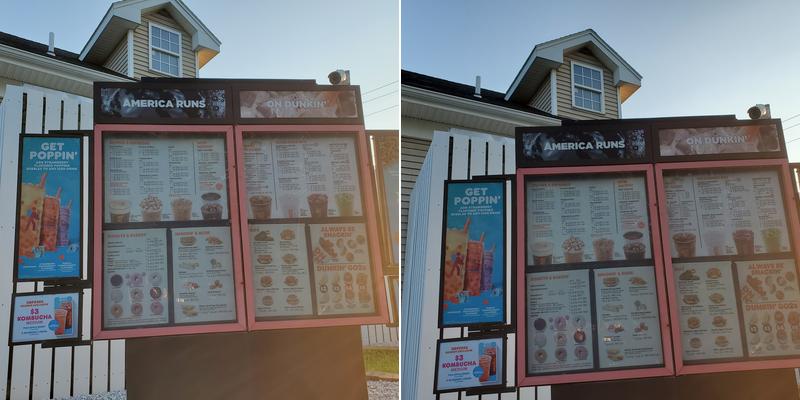 Dunkin' Menu
