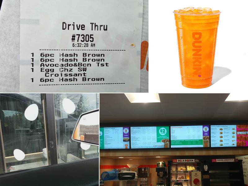 Dunkin' Menu