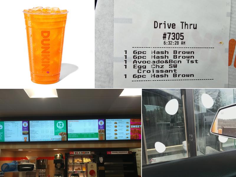 Dunkin' Menu